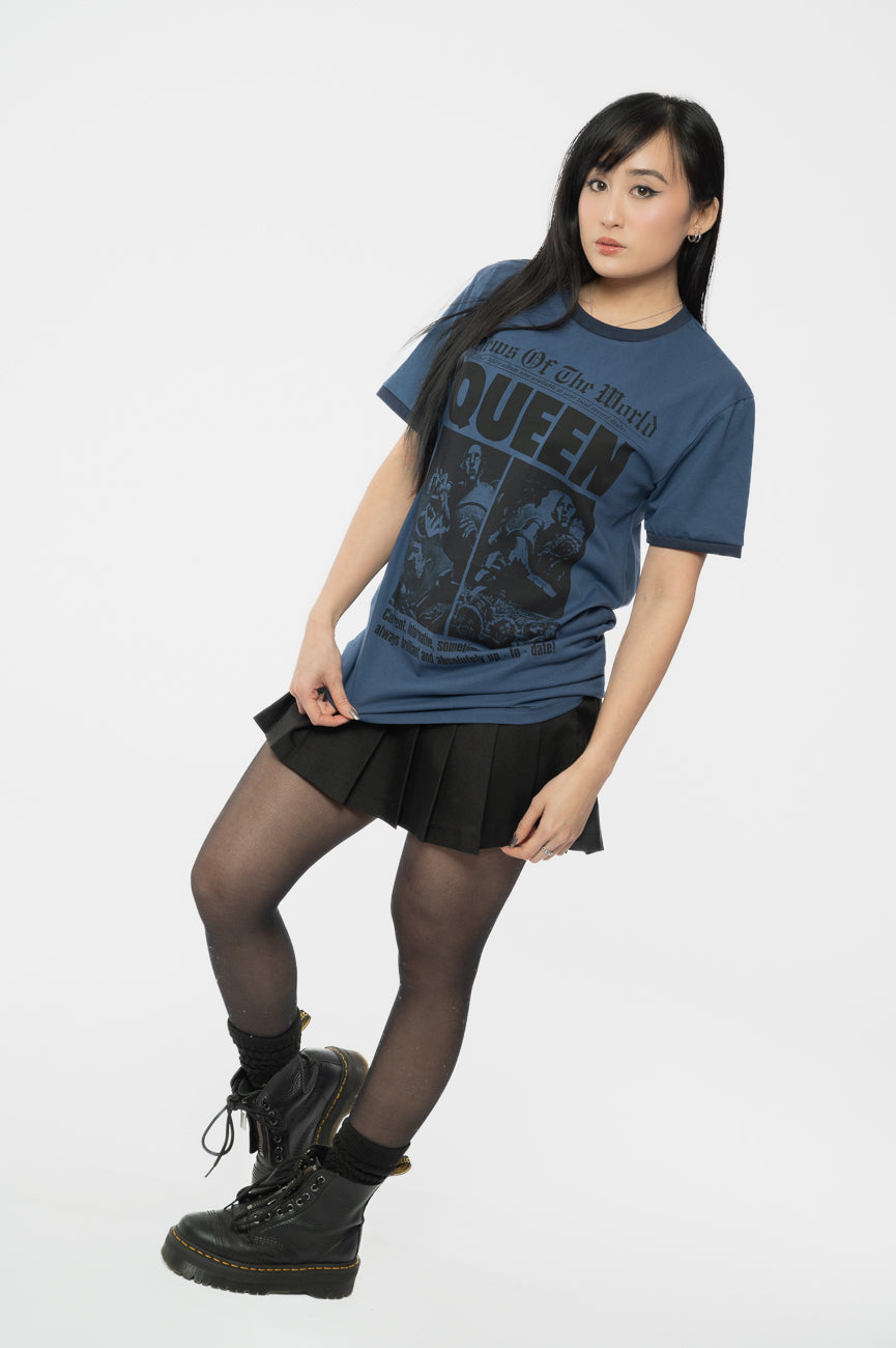 Queen News of the World Ringer T Shirt product image 5