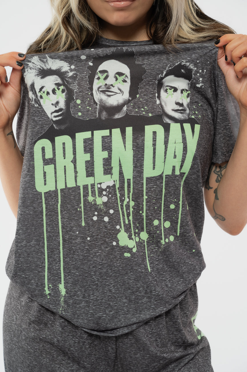 Green Day Drips Band Logo Pyjamas product image 3