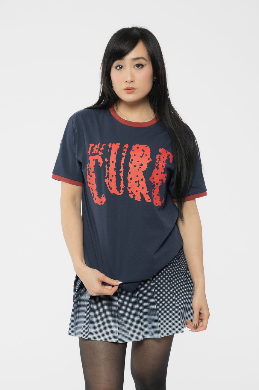The Cure Logo Ringer T Shirt product image 1