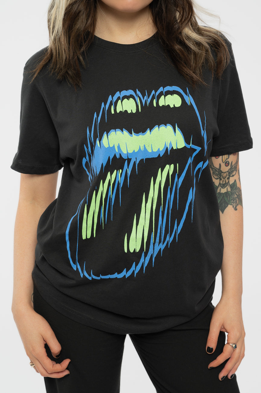The Rolling Stones Distorted Tongue T Shirt product image 3