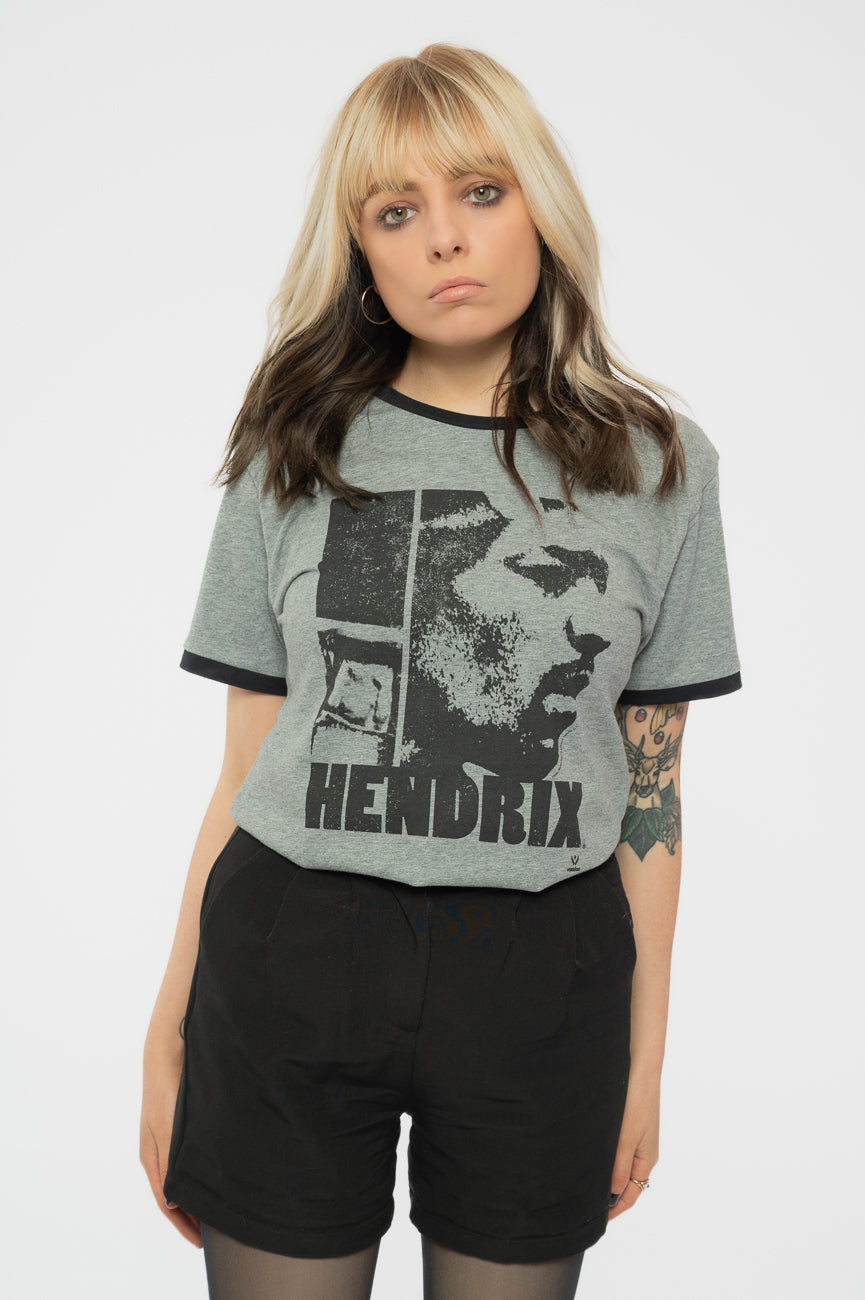 Jimi Hendrix Let Me Live Ringer T Shirt product image 1