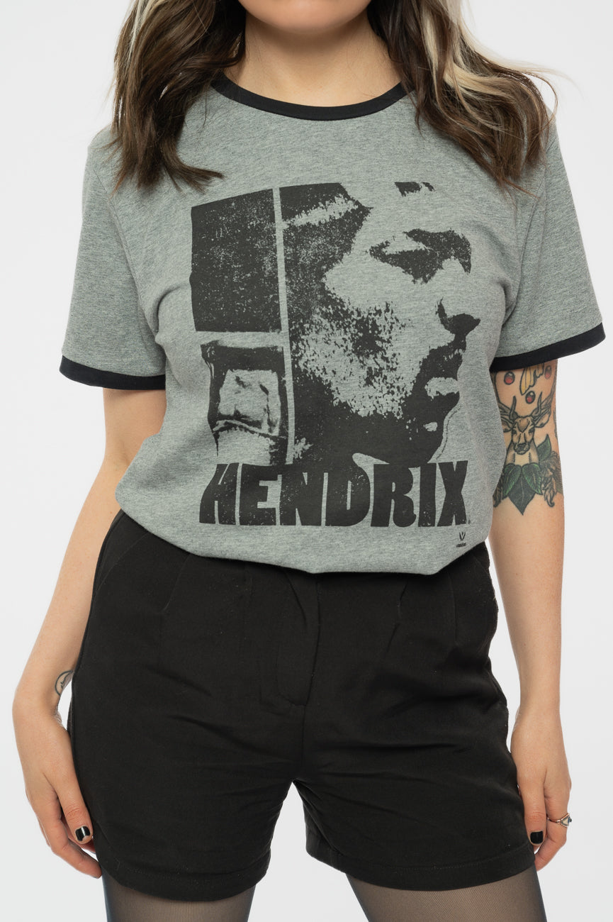 Jimi Hendrix Let Me Live Ringer T Shirt product image 3