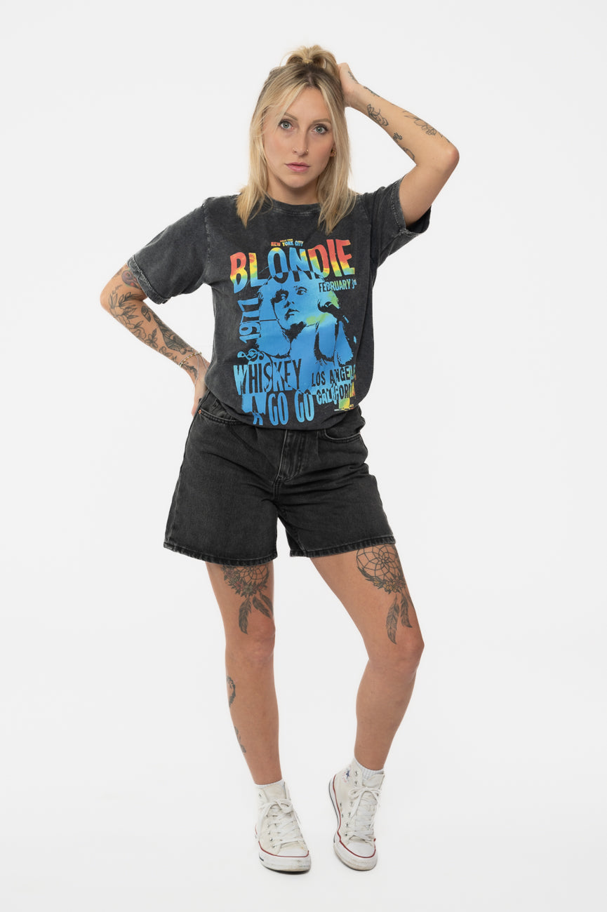 Blondie Whiskey A Go Go Washed Finish T Shirt product image 2