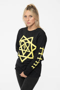 HIM Heartagram Band Logo Long Sleeve T Shirt product image 1