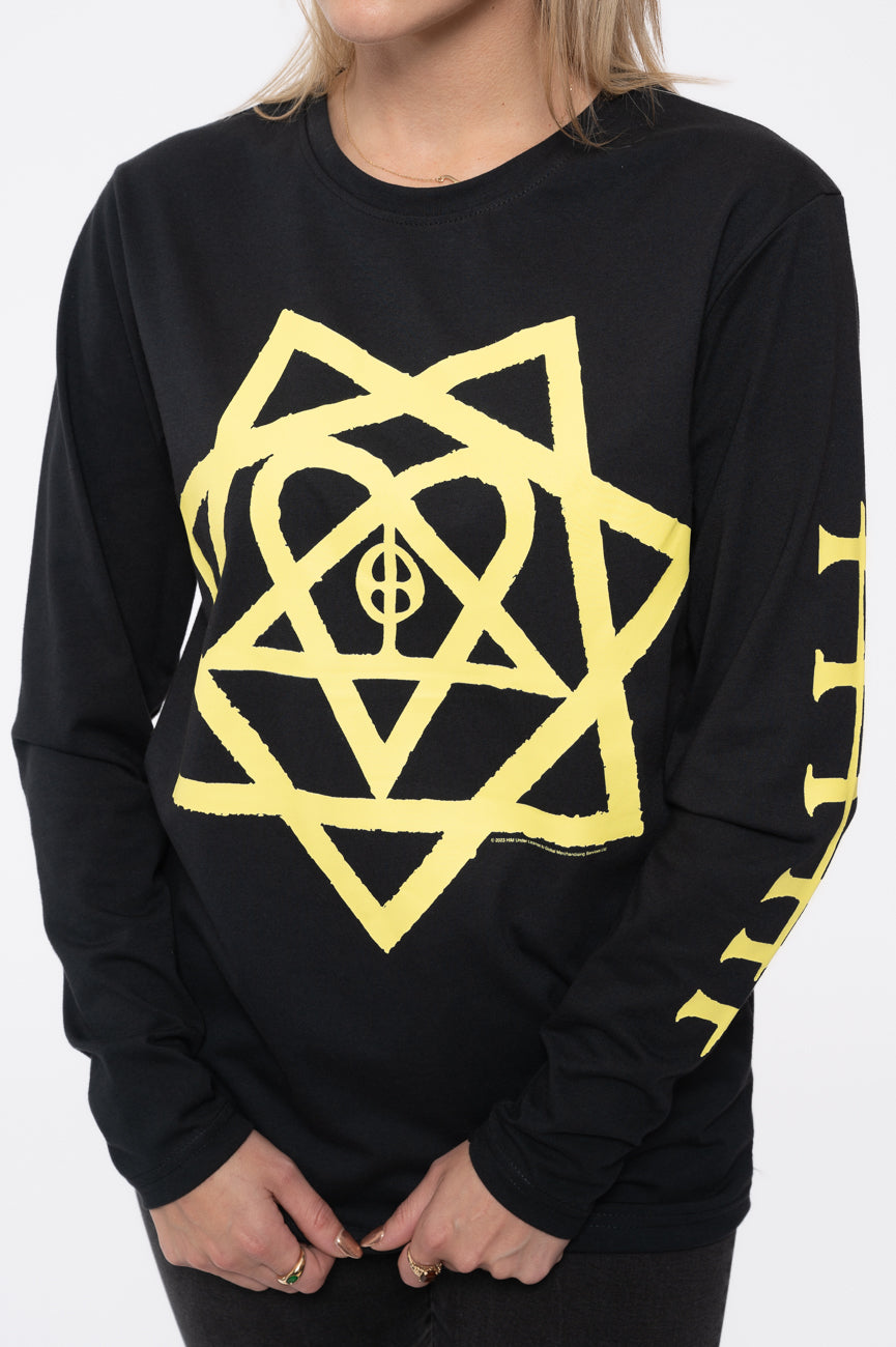 HIM Heartagram Band Logo Long Sleeve T Shirt product image 3