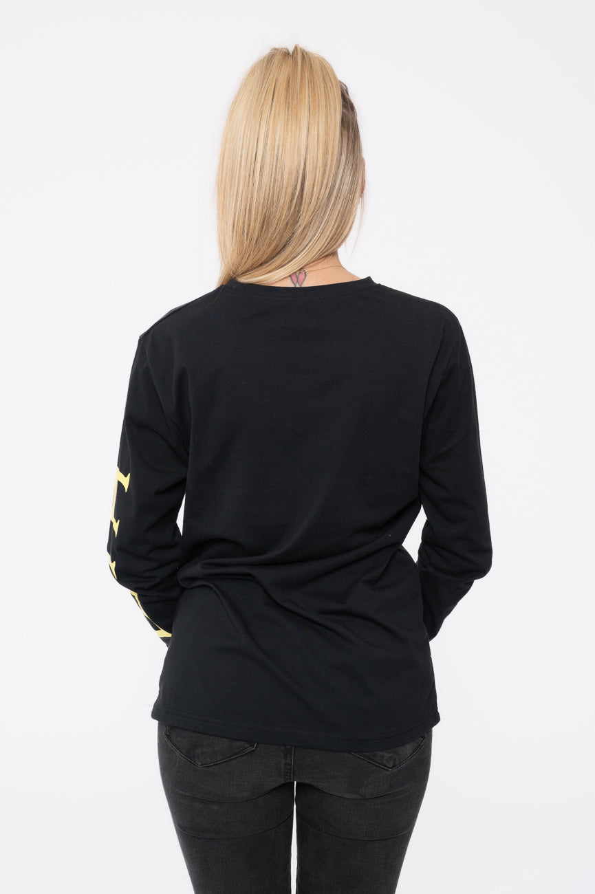 HIM Heartagram Band Logo Long Sleeve T Shirt product image 4