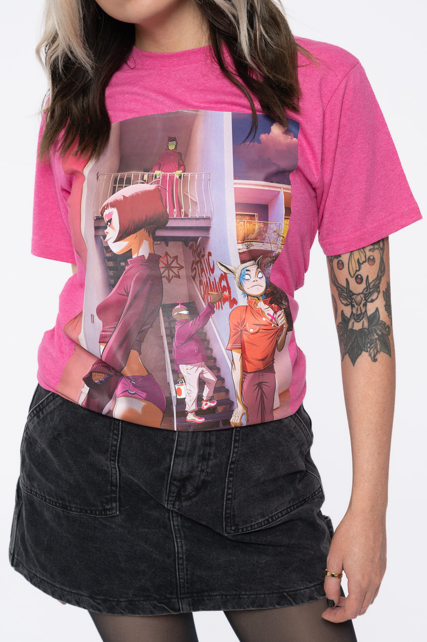 Gorillaz The Static Channel T Shirt product image 3