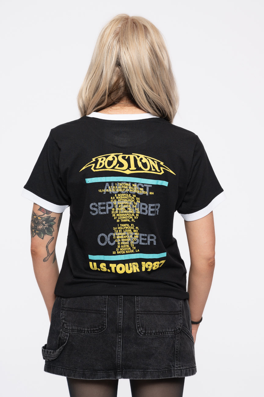 Boston US Tour '87 Ringer T Shirt product image 4