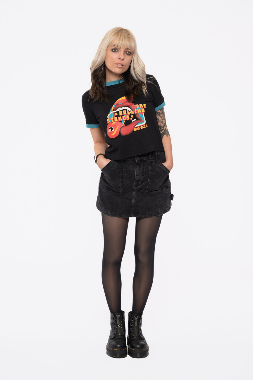 The Rolling Stones Some Girls Lick Crop Top product image 2