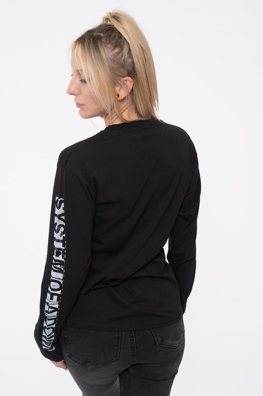 System Of A Down Face Boxes Long Sleeve T Shirt product image 4