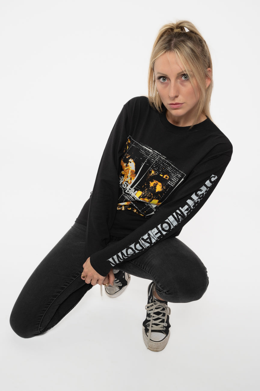 System Of A Down Face Boxes Long Sleeve T Shirt product image 5