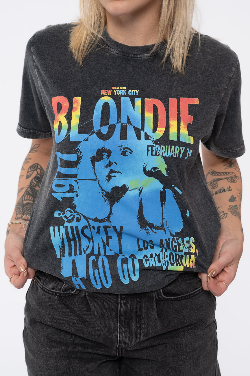 Blondie Whiskey A Go Go Washed Finish T Shirt product image 3