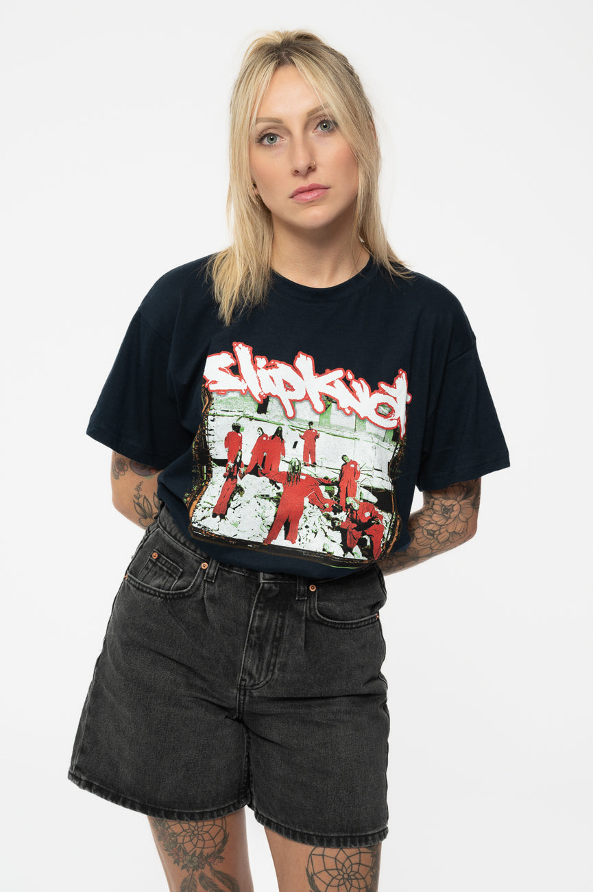 Slipknot 20th Anniversary Red Jump Suits T Shirt product image 1