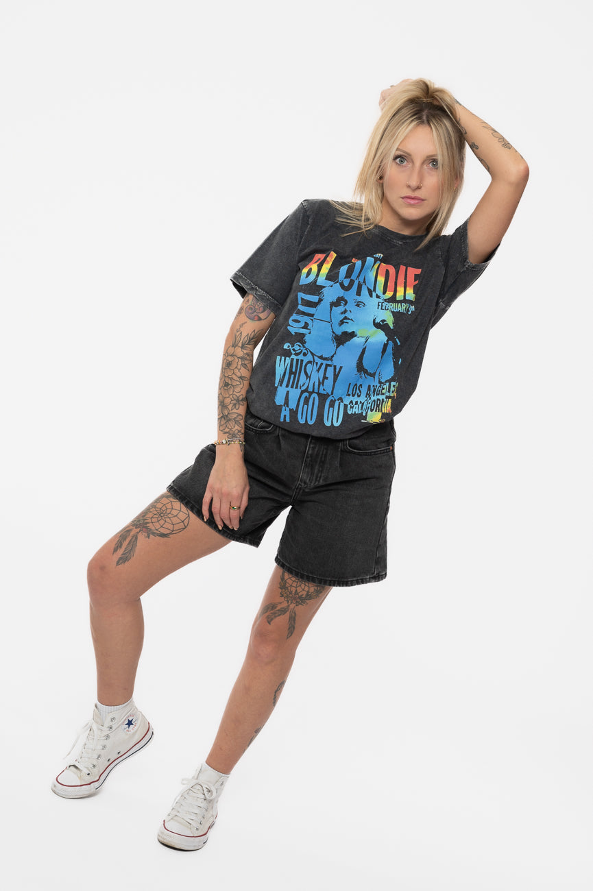 Blondie Whiskey A Go Go Washed Finish T Shirt product image 5