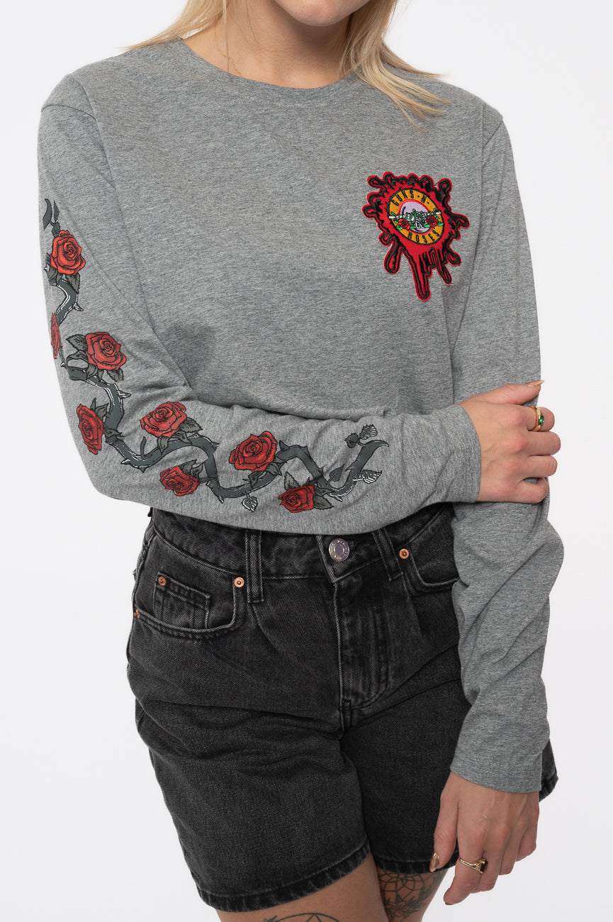 Guns N' Roses Splatter Seal Long Sleeve T Shirt product image 3