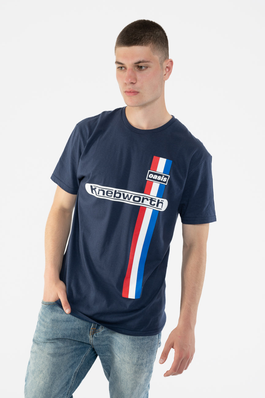Oasis Knebworth Vertical Stripe T Shirt product image 1