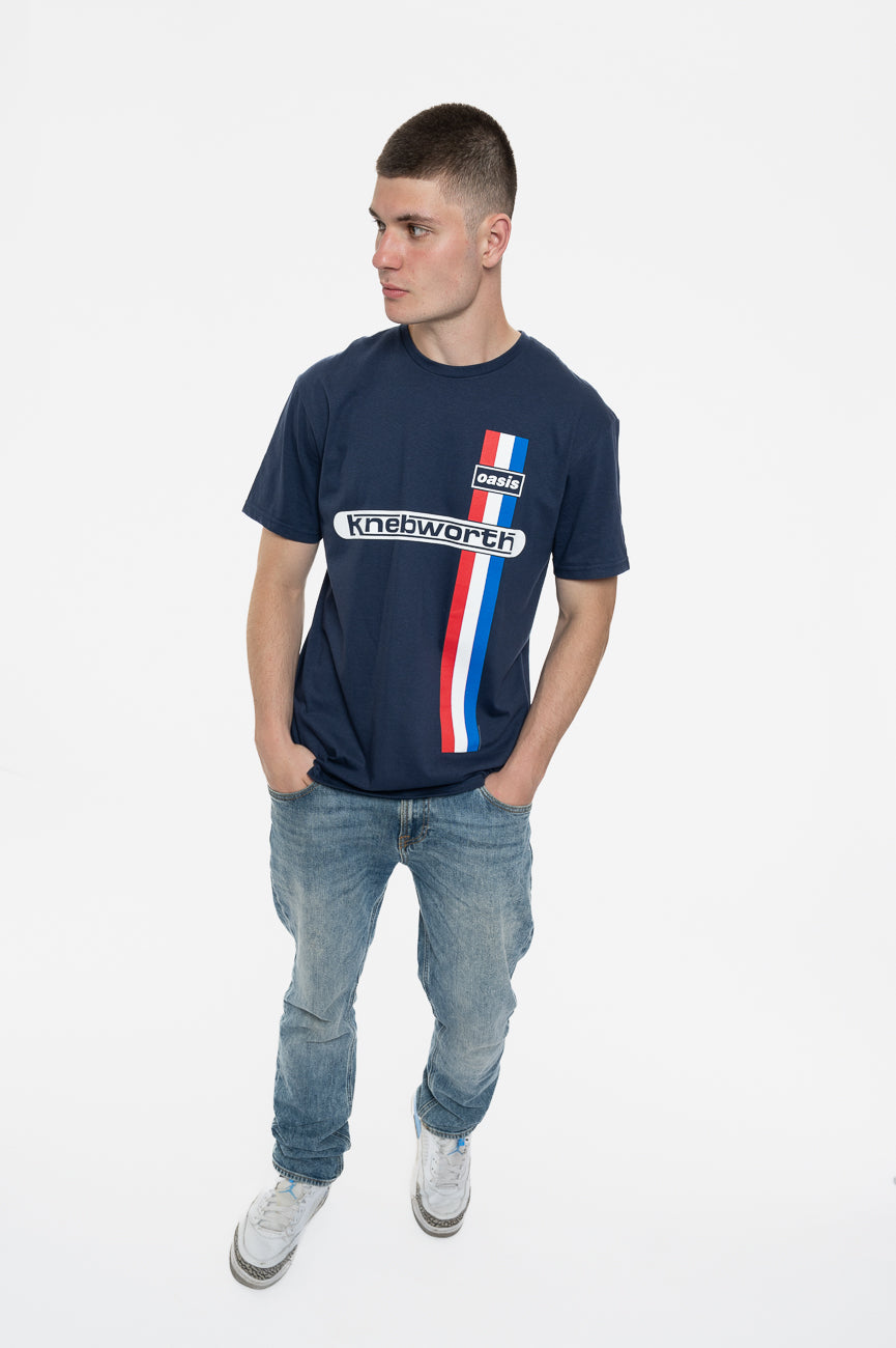 Oasis Knebworth Vertical Stripe T Shirt product image 5