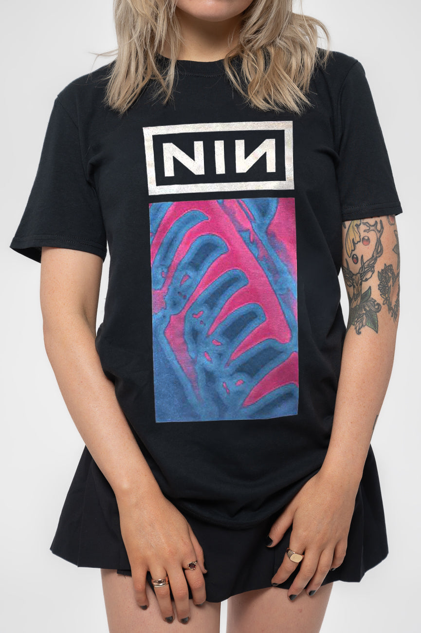 Nine Inch Nails Pretty Hate Machine Neon T Shirt product image 3