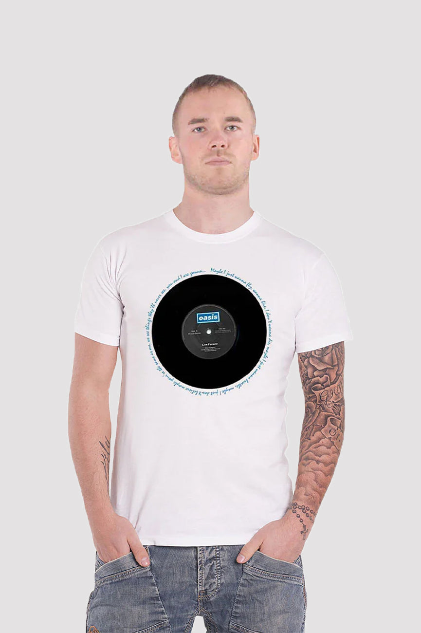Oasis Live Forever Single T Shirt product image 1