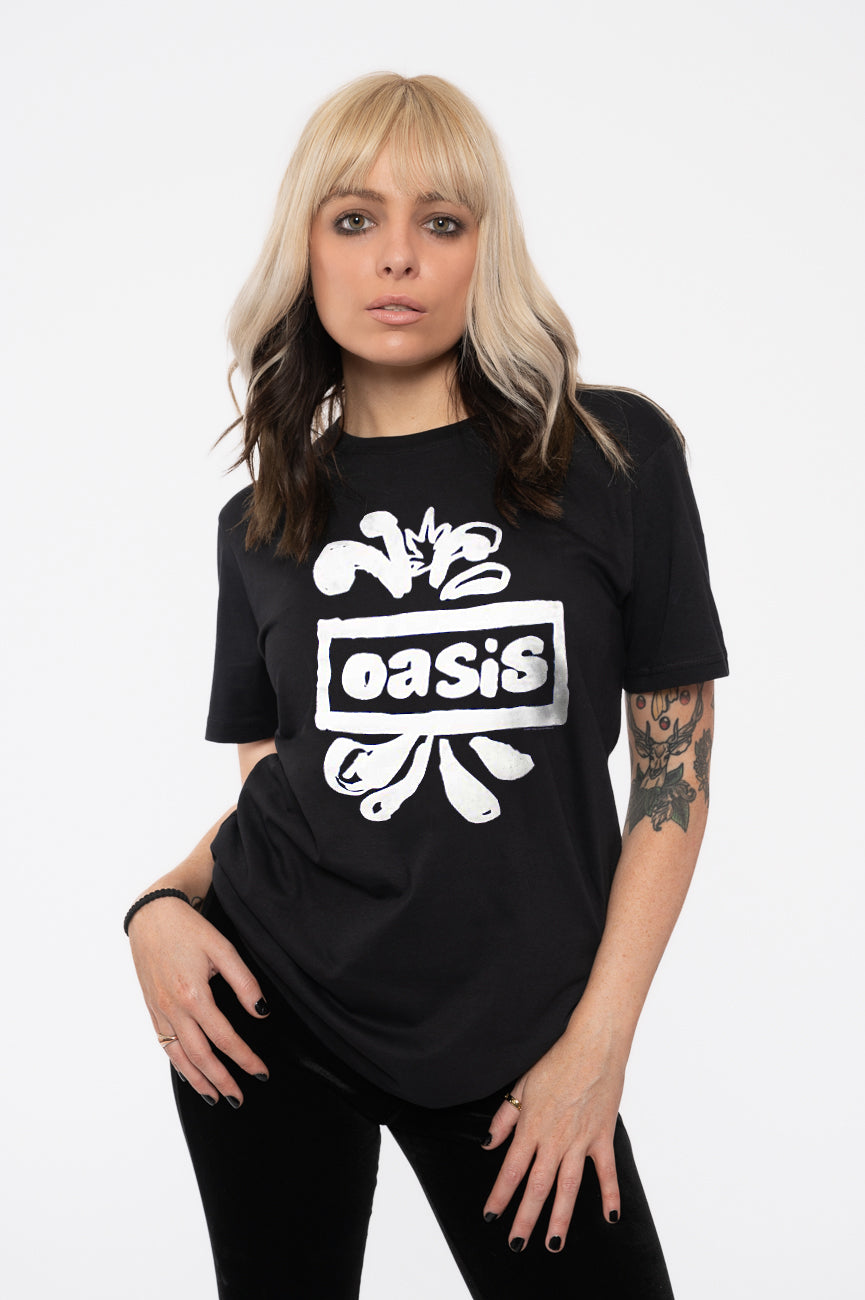 Oasis Splat Band Logo T Shirt product image 1