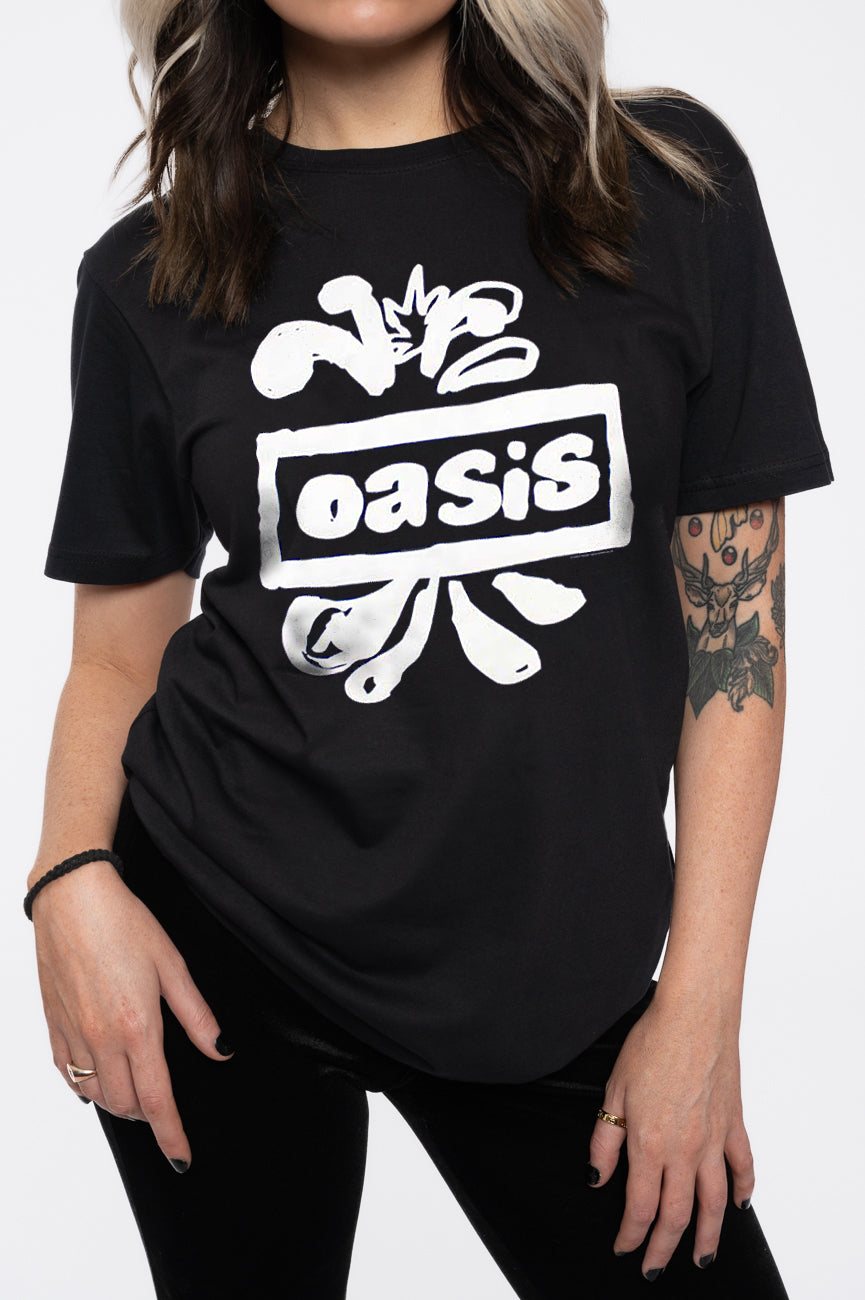 Oasis Splat Band Logo T Shirt product image 3