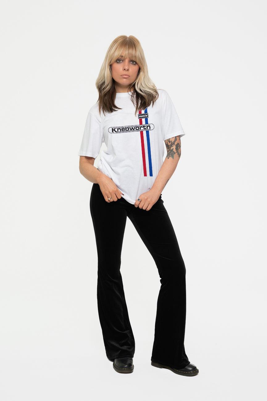 Oasis Knebworth Vertical Stripe T Shirt product image 1