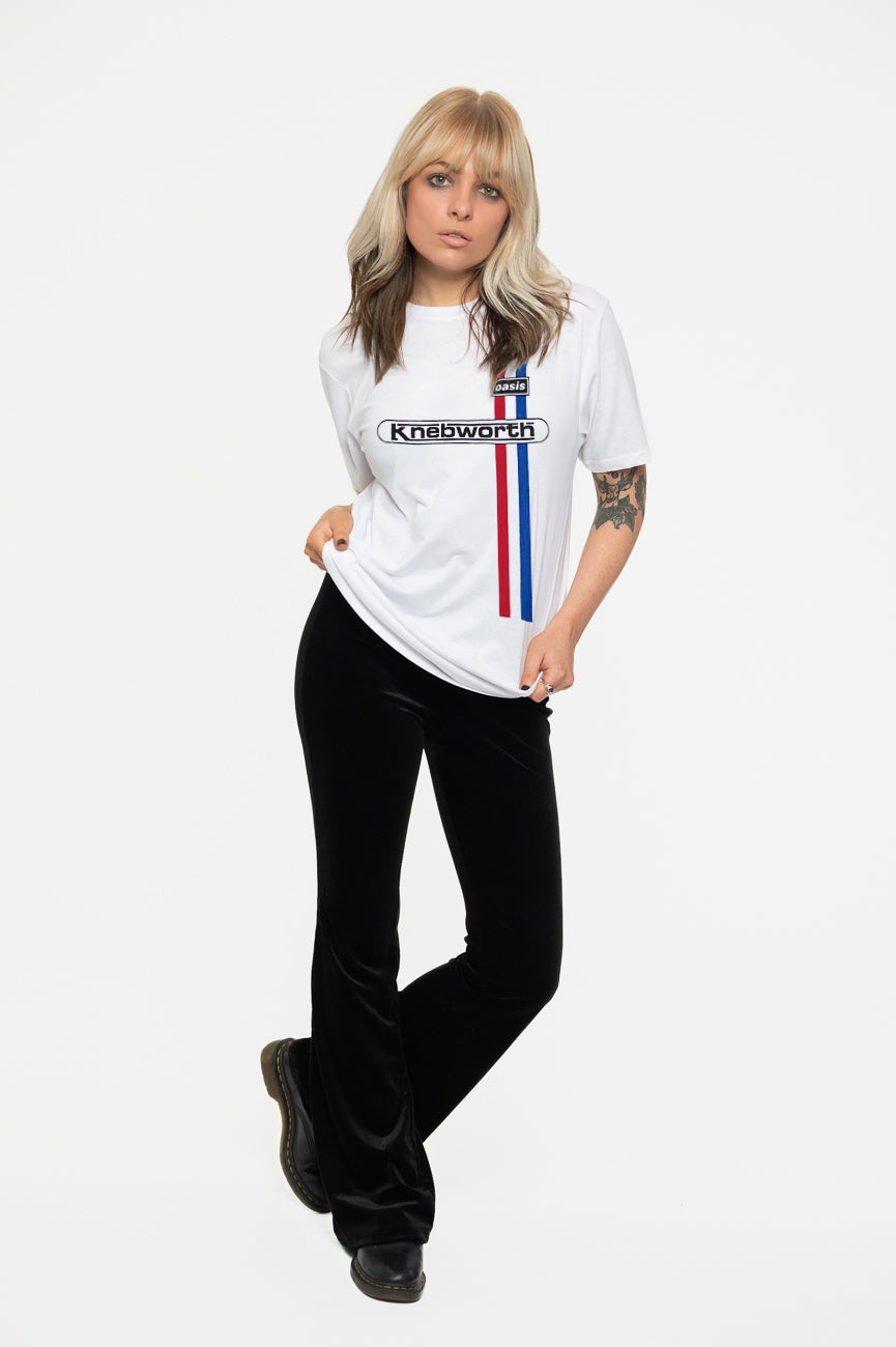 Oasis Knebworth Vertical Stripe T Shirt product image 4