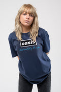 Oasis Definitely Maybe Text Logo T Shirt product image 1