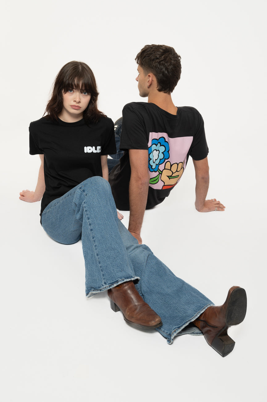 Idles Cartoon Flower T Shirt product image 5