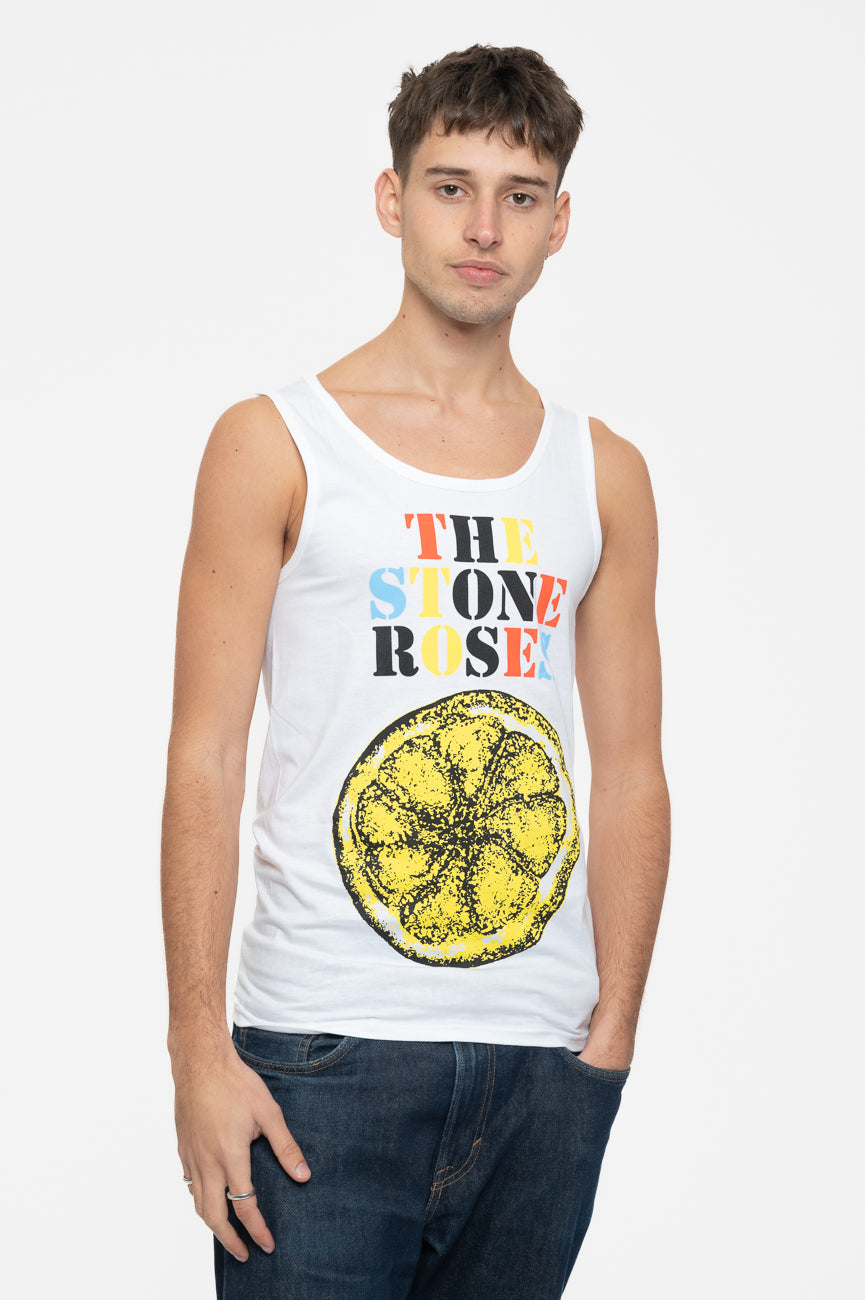 The Stone Roses Lemon Multicolour Vest Top product image 1