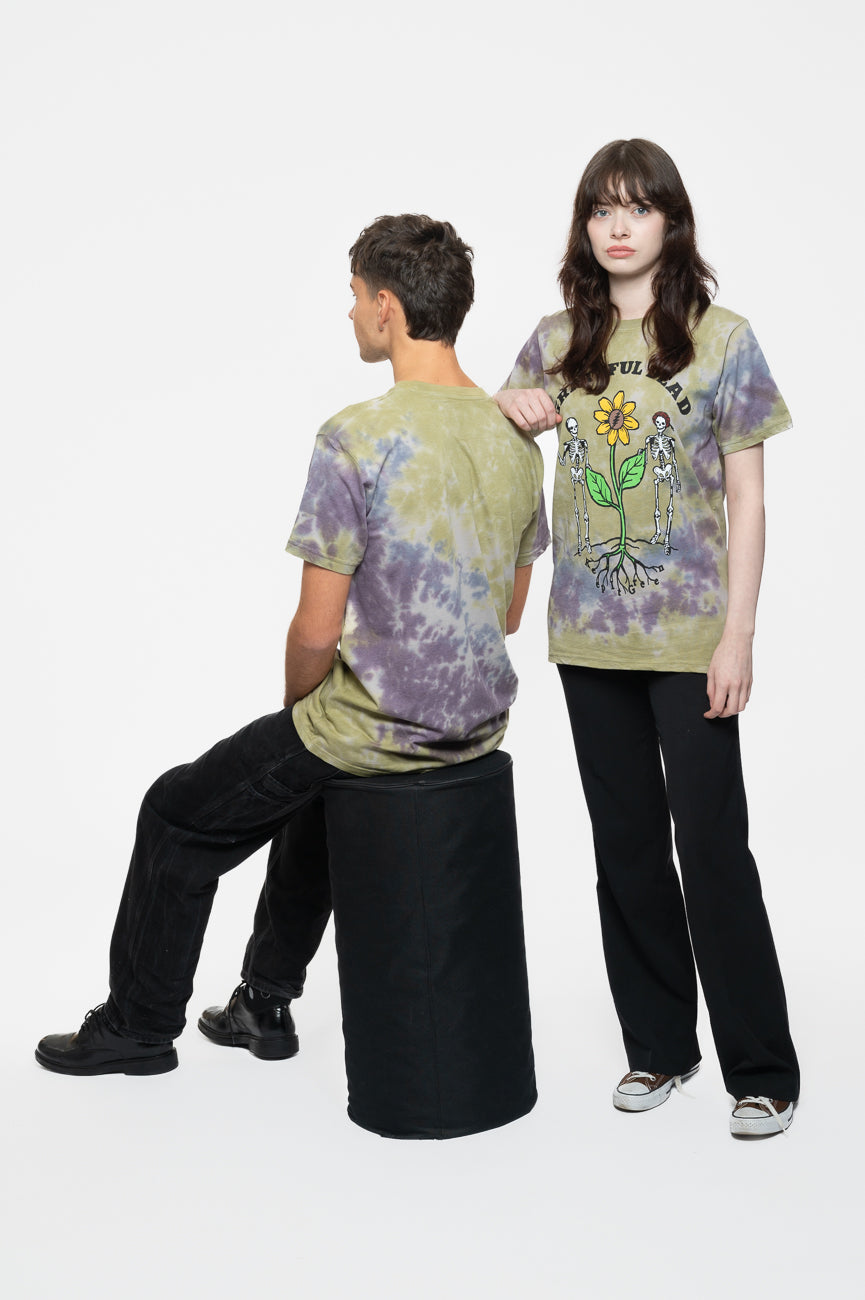 Grateful Dead Keep It Green Dye Wash T Shirt product image 5
