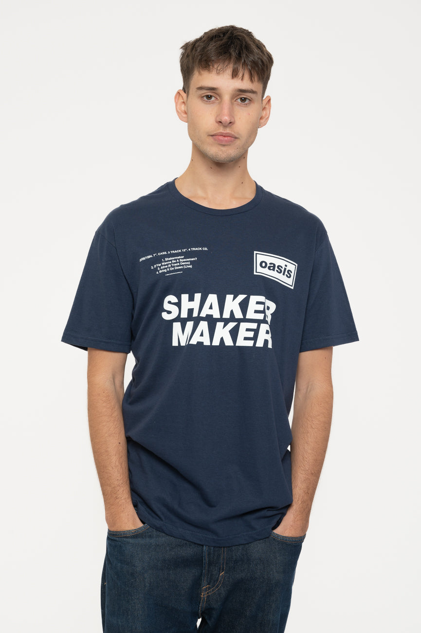 Oasis Shakermaker Tracklist T Shirt product image 1