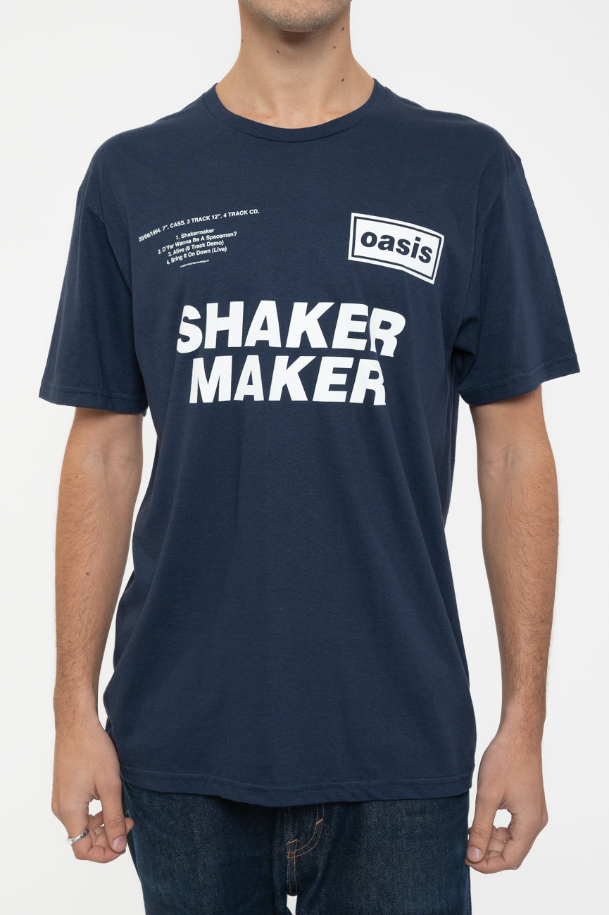 Oasis Shakermaker Tracklist T Shirt product image 3