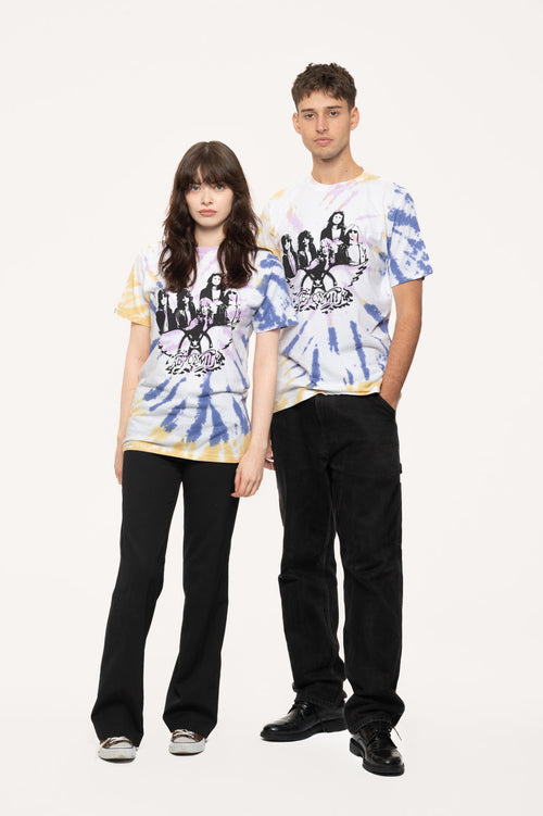 Aerosmith Photo Wings Tie Dye T Shirt product image 2