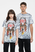 Slayer Winged Crucifix Dye Wash T Shirt product image 1