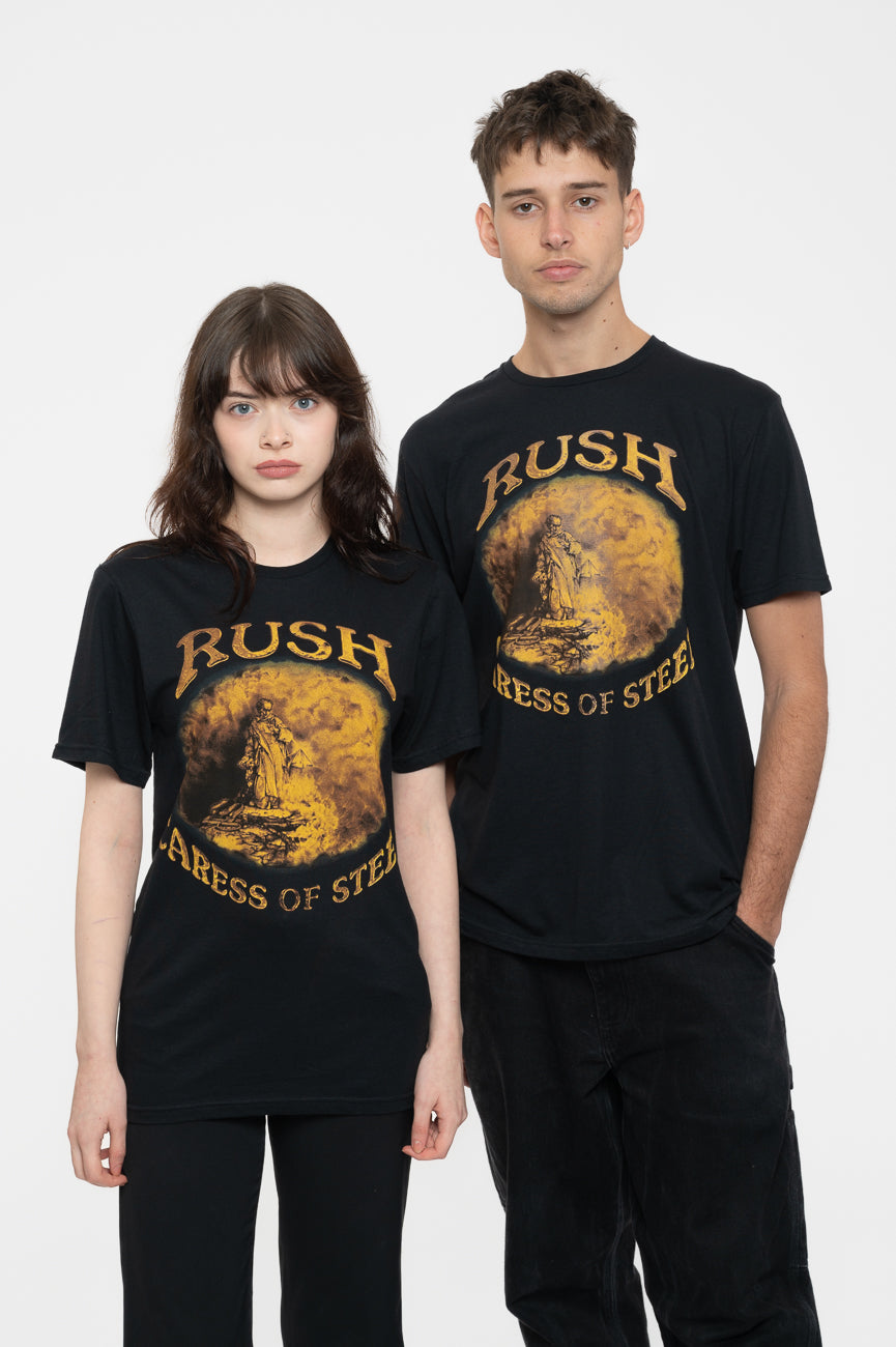 Rush Caress Of Steel Track List T Shirt product image 1