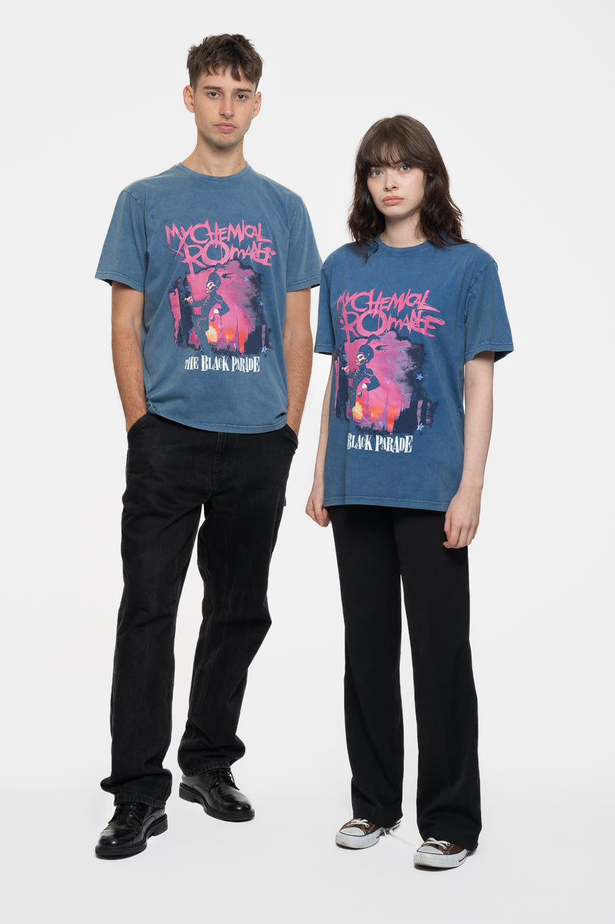 My Chemical Romance Black Parade March Snow Wash T Shirt product image 2