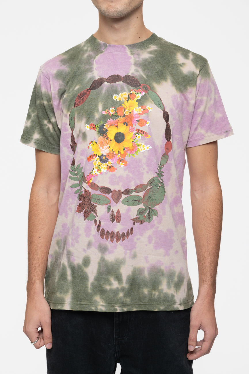 Grateful Dead Leaves And Bouquet Dye Wash T Shirt product image 3