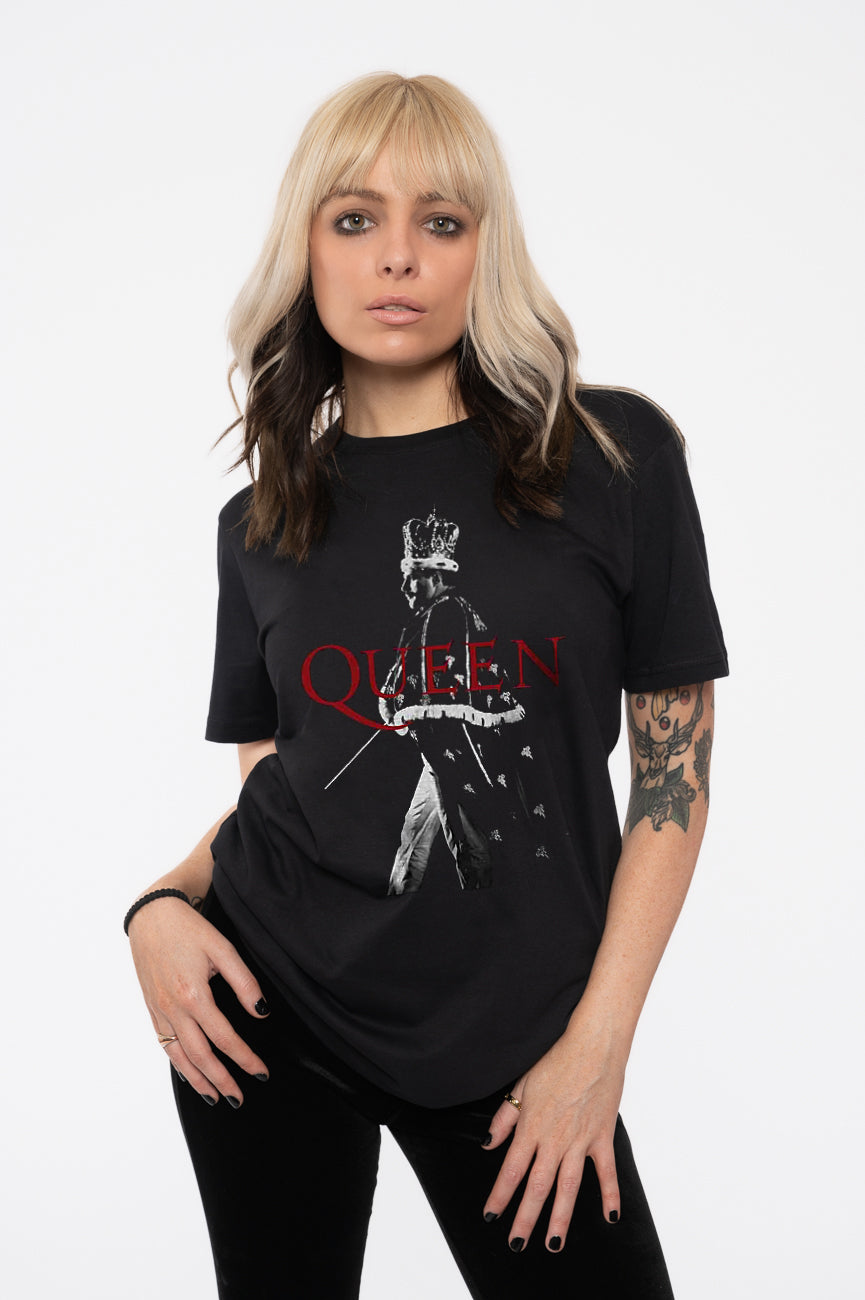 Queen Freddie Crown Pose T Shirt product image 1