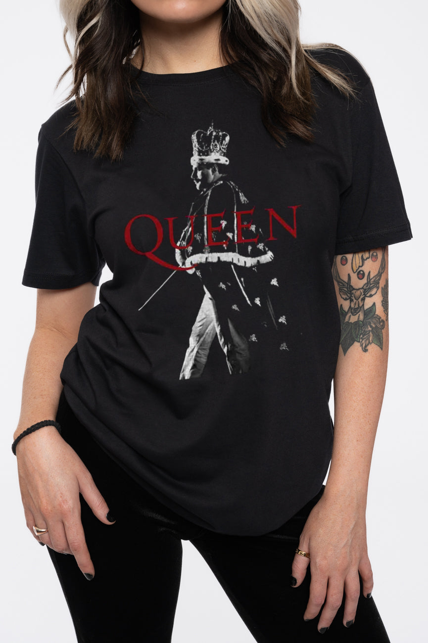 Queen Freddie Crown Pose T Shirt product image 3