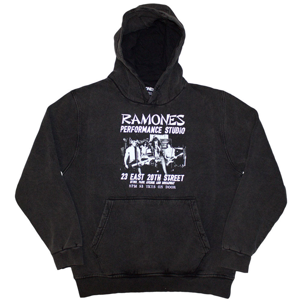Ramones East Village Pullover Stone Wash Hoodie product image 1