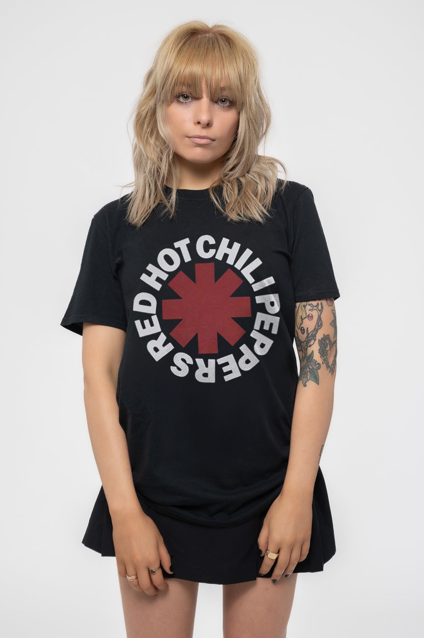 Red Hot Chili Peppers Classic Asterisk Skinny Fit T Shirt product image 1