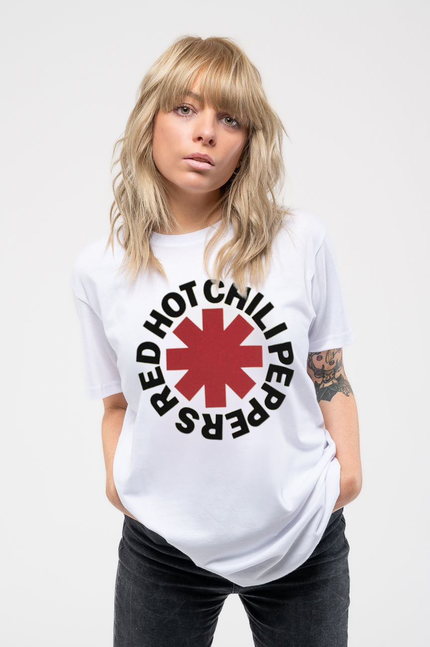 Red Hot Chili Peppers Classic Asterisk Skinny Fit T Shirt product image 1