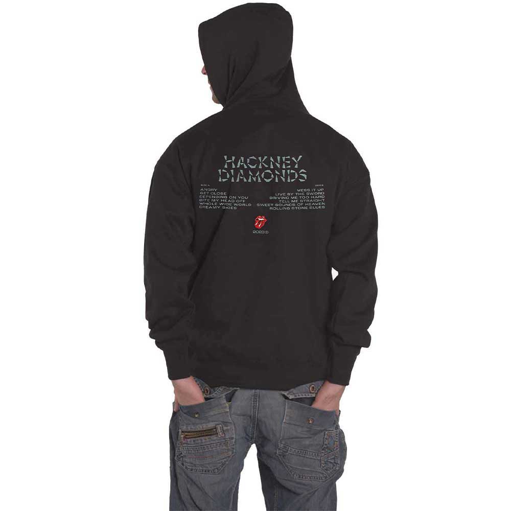 The Rolling Stones Hackney Diamonds Tracklist Hoodie product image 2