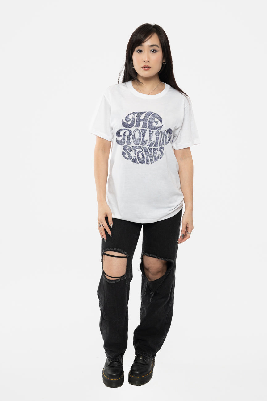 The Rolling Stones Vintage 70's Logo T Shirt product image 2