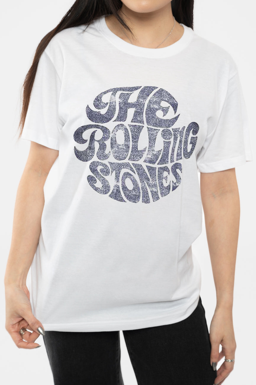 The Rolling Stones Vintage 70's Logo T Shirt product image 3