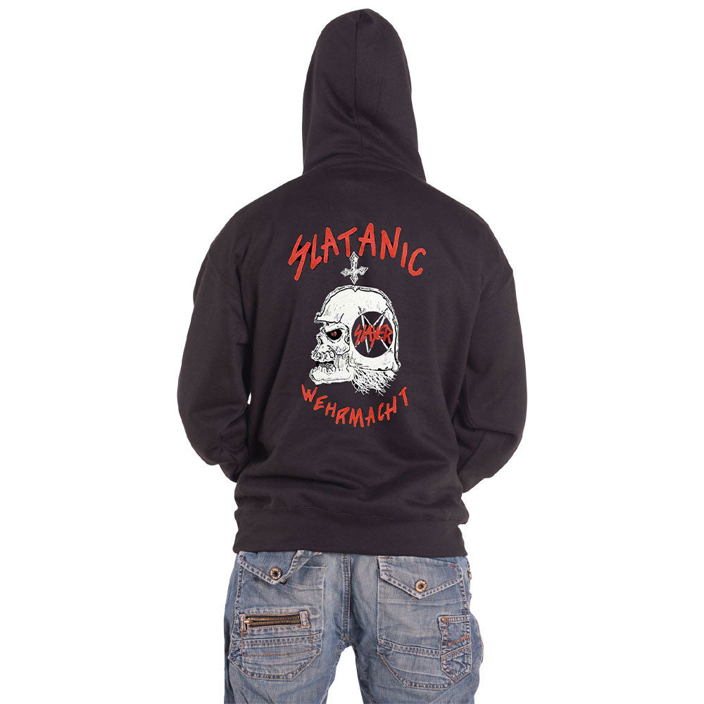 Slayer Slatanic Band Logo Pullover Hoodie product image 2