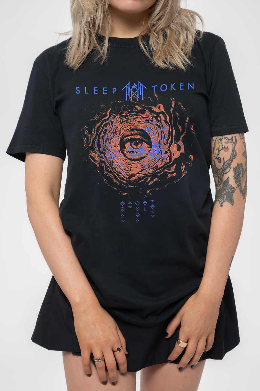 Sleep Token Vortex Eye Band Logo T Shirt product image 3