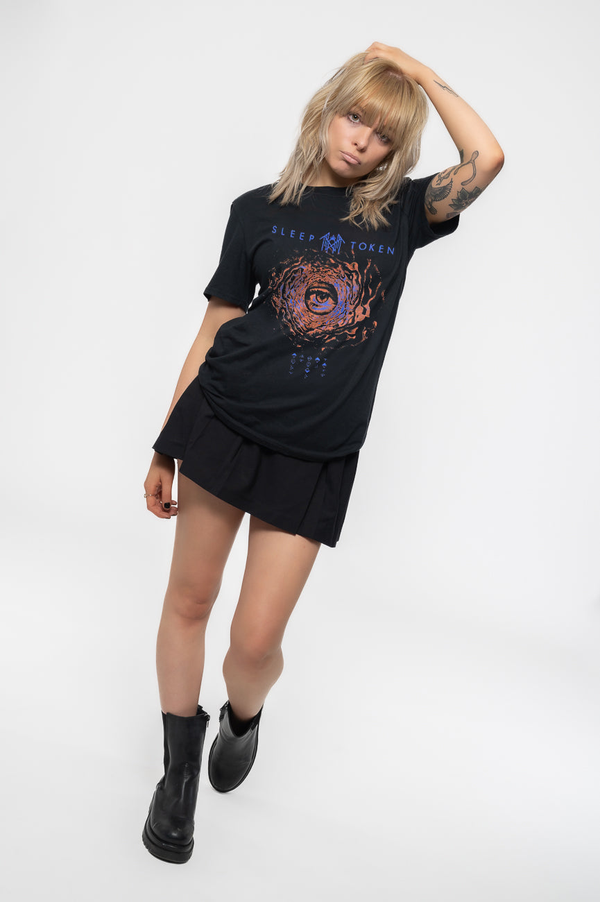 Sleep Token Vortex Eye Band Logo T Shirt product image 5