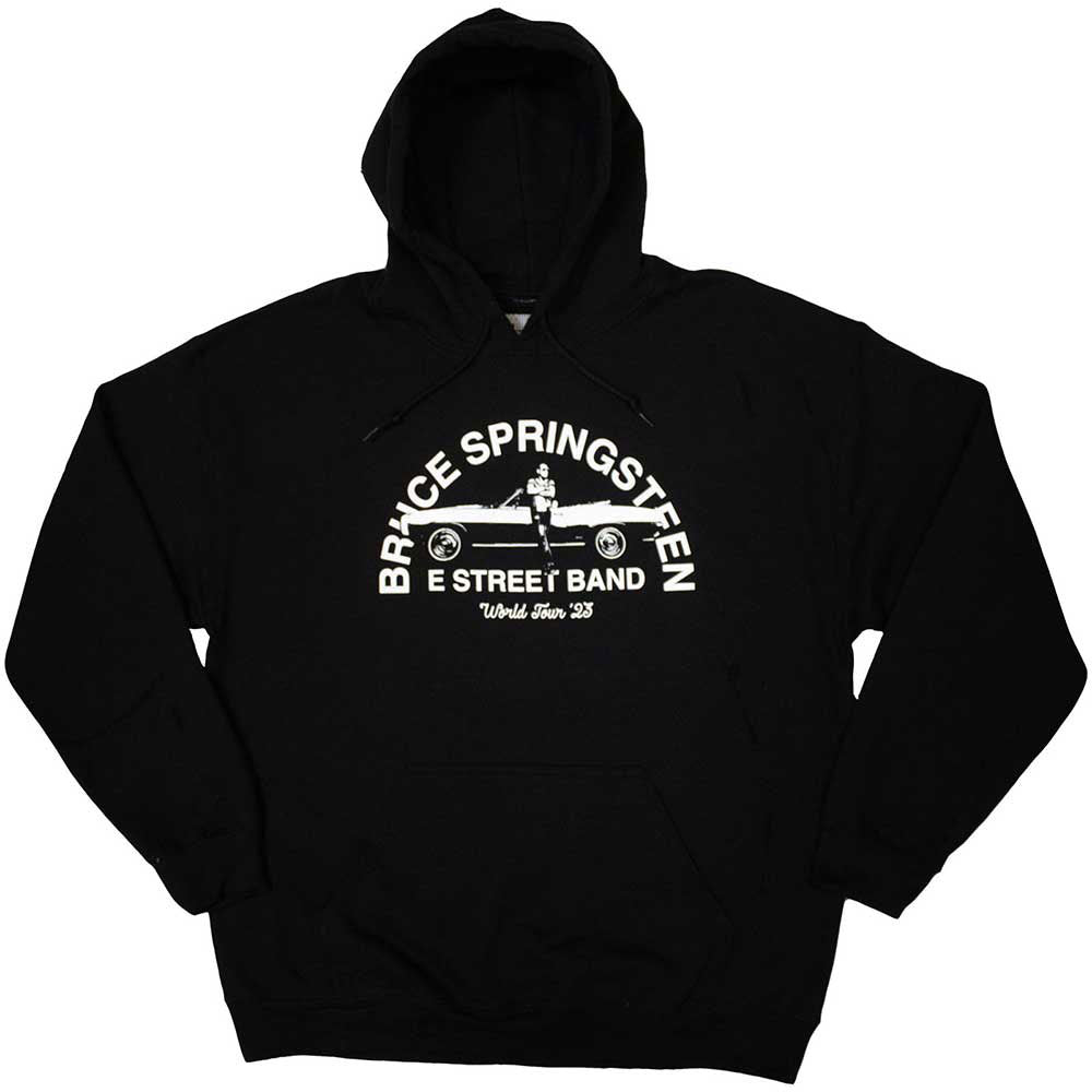Bruce Springsteen Tour 2023 Leaning Car Pullover Hoodie product image 1